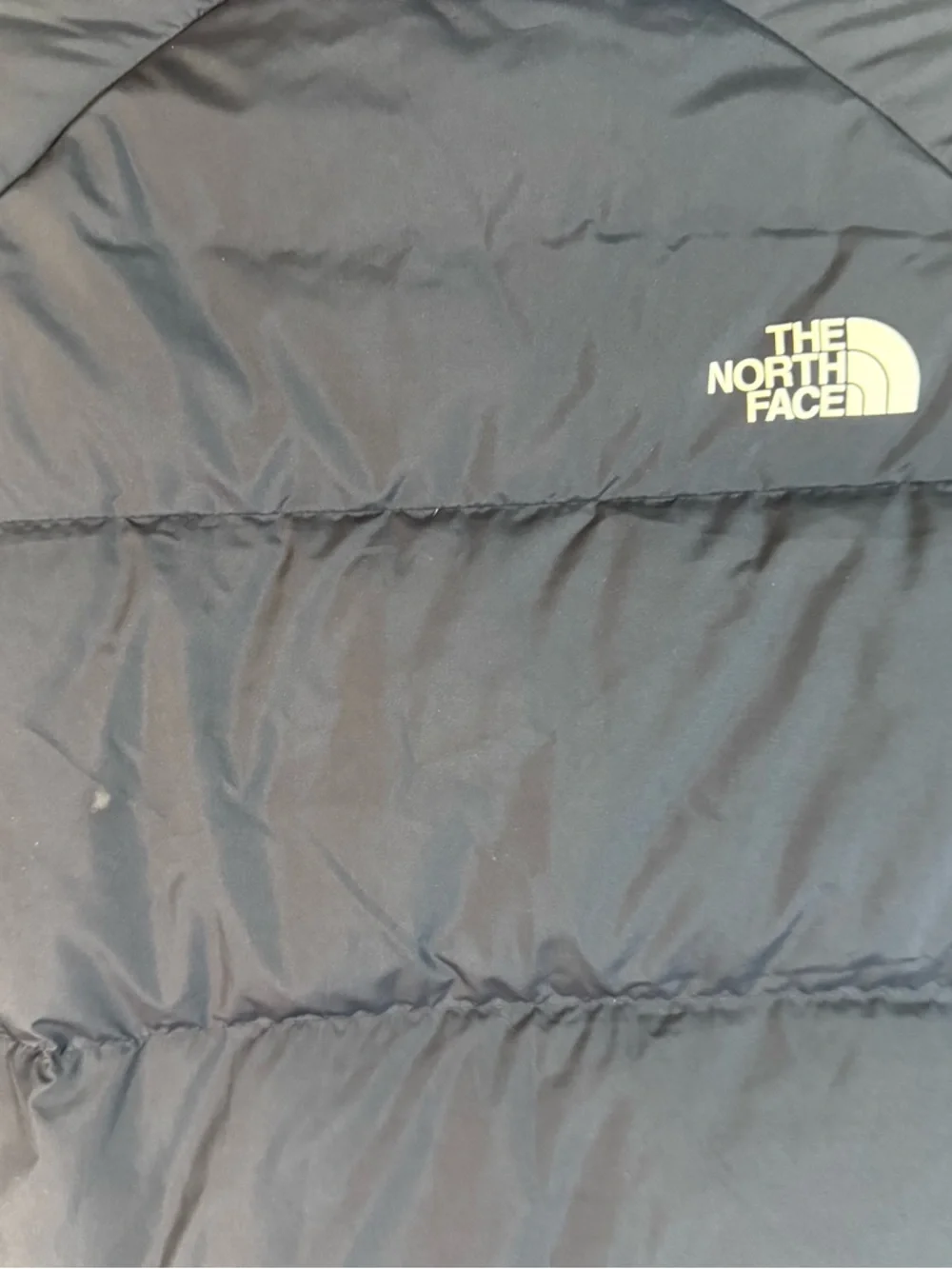The North Face Navy Hooded Down Puffer Kids Jacket